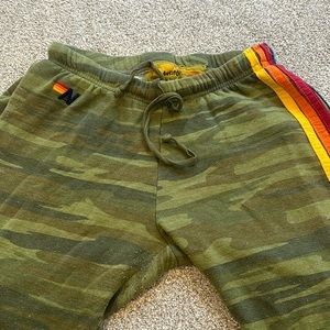Aviator nation camo joggers